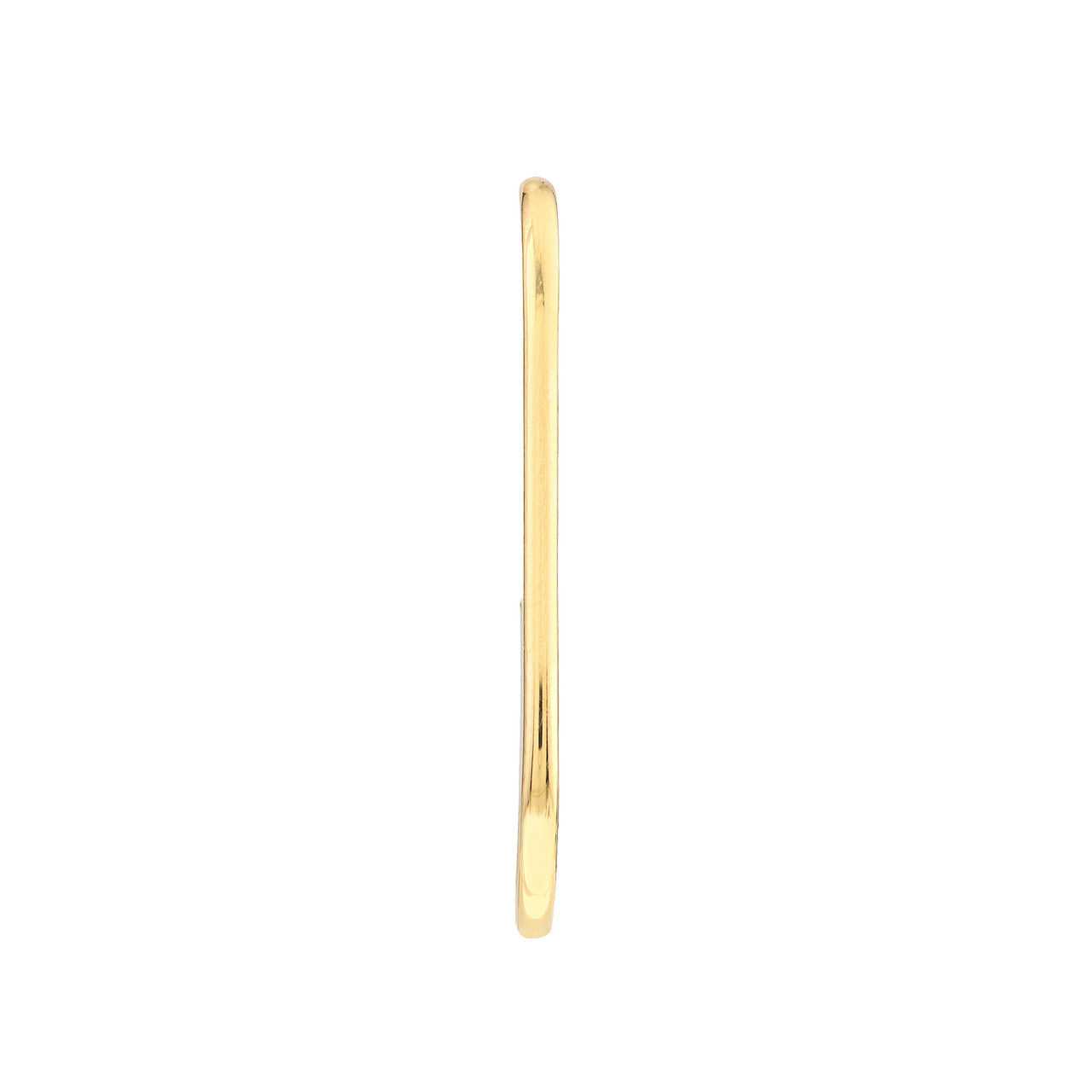 14kt yellow gold/side