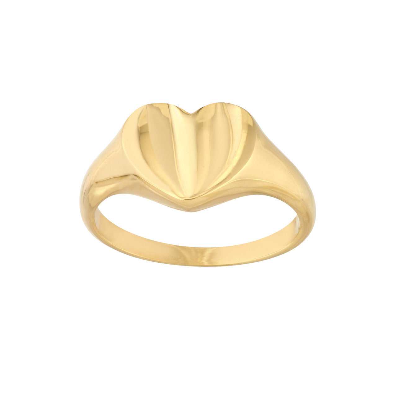 14kt yellow gold/top