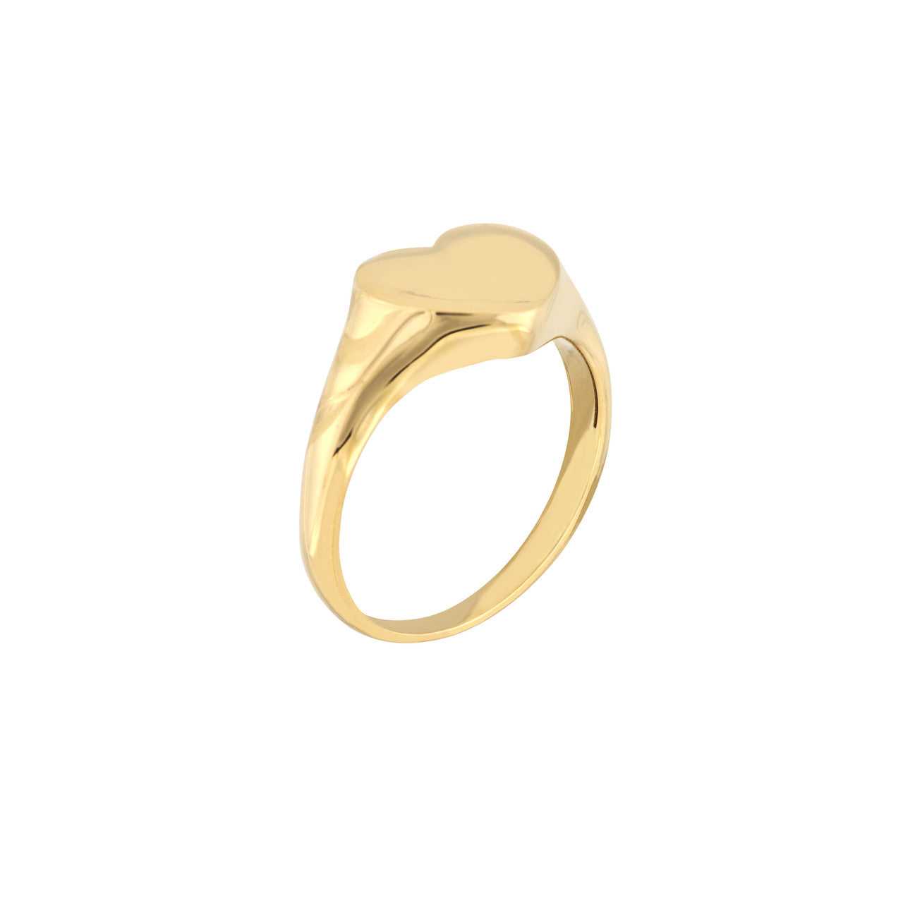 14kt yellow gold/side