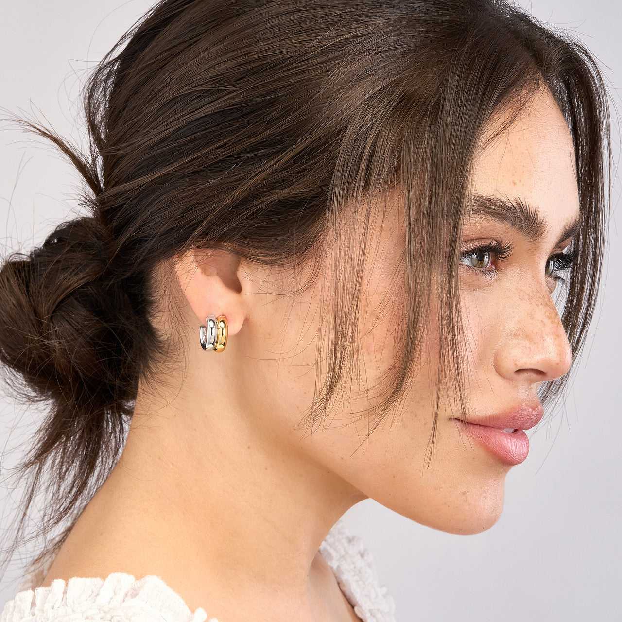 14kt Yellow Gold & 14kt White Gold/hover