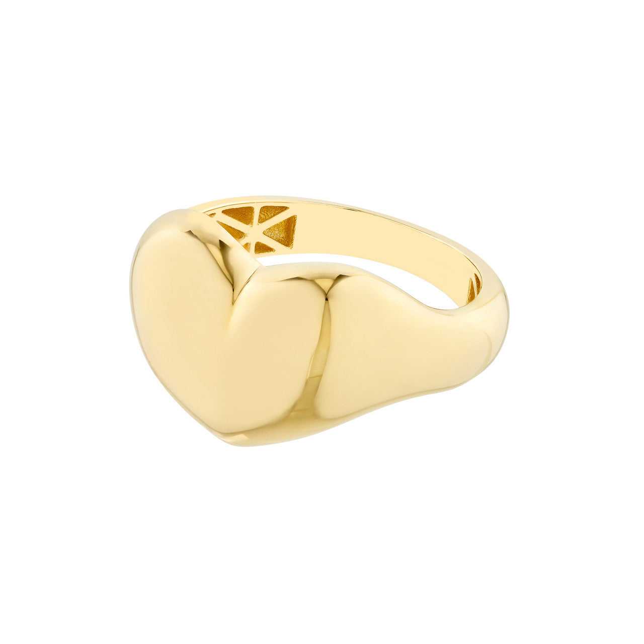 14kt yellow gold/perspective