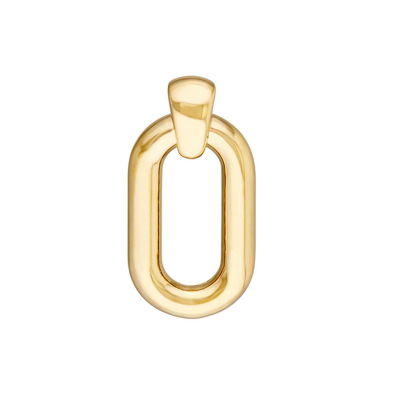 14kt yellow gold/front