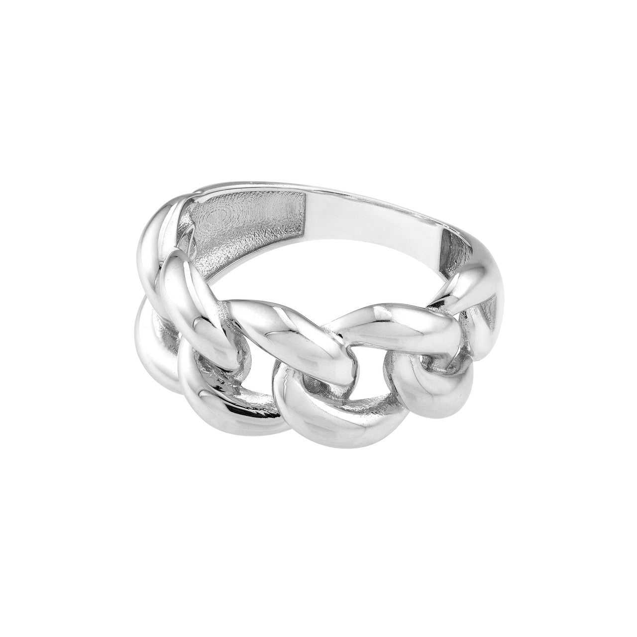 sterling silver/side