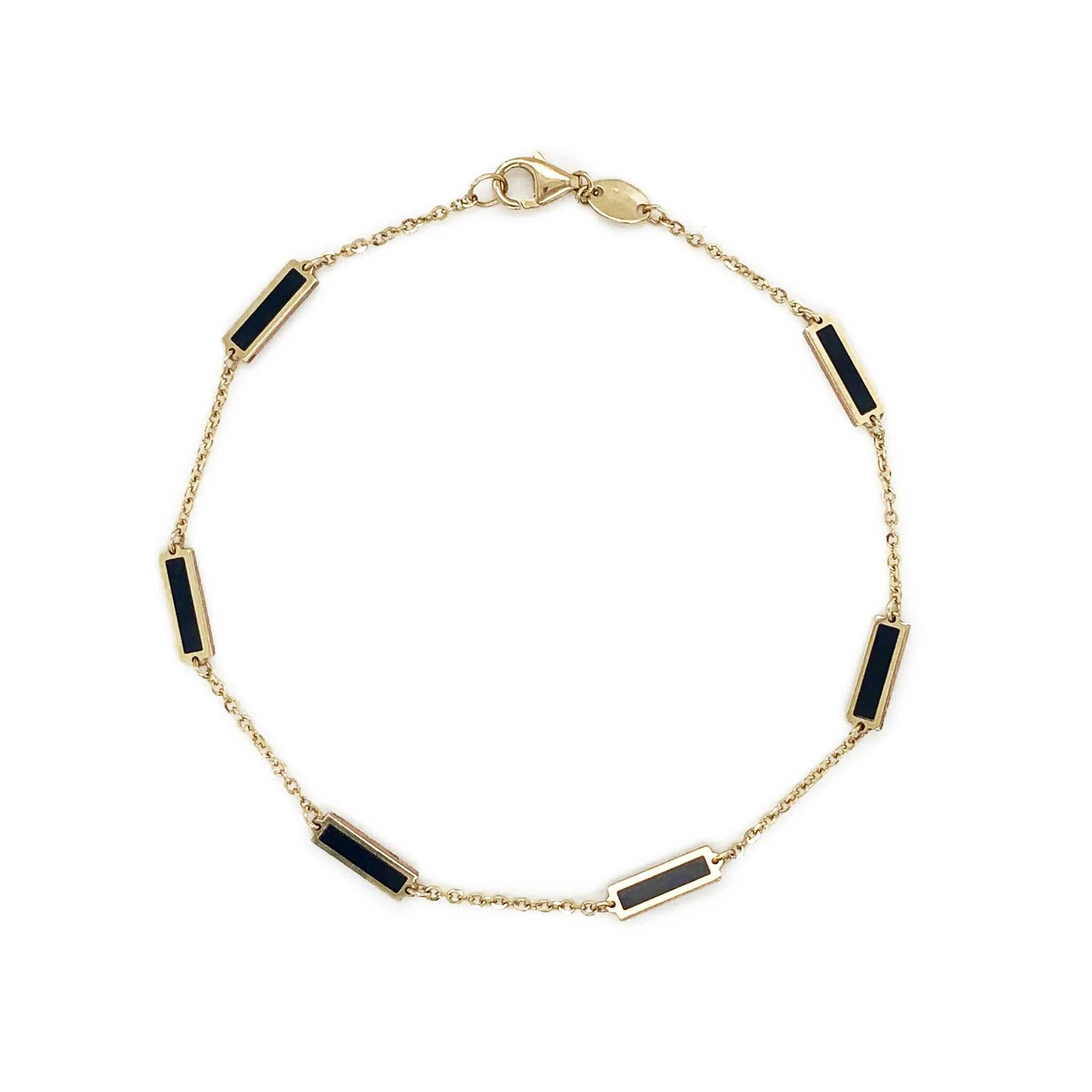14kt yellow gold/top