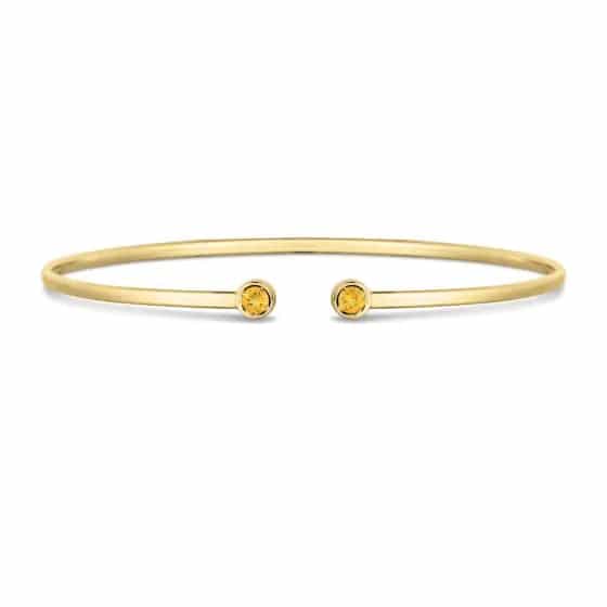 14kt yellow gold/front