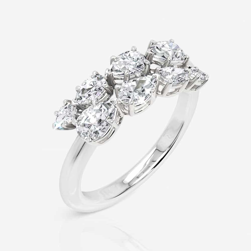 14kt white gold/18kt white gold/platinum/1.00/front