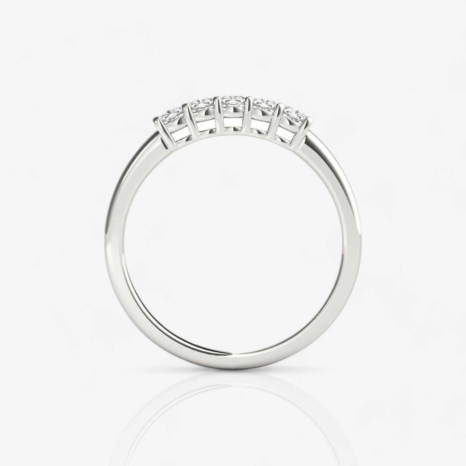 18kt White Gold/Platinum/0.50/front