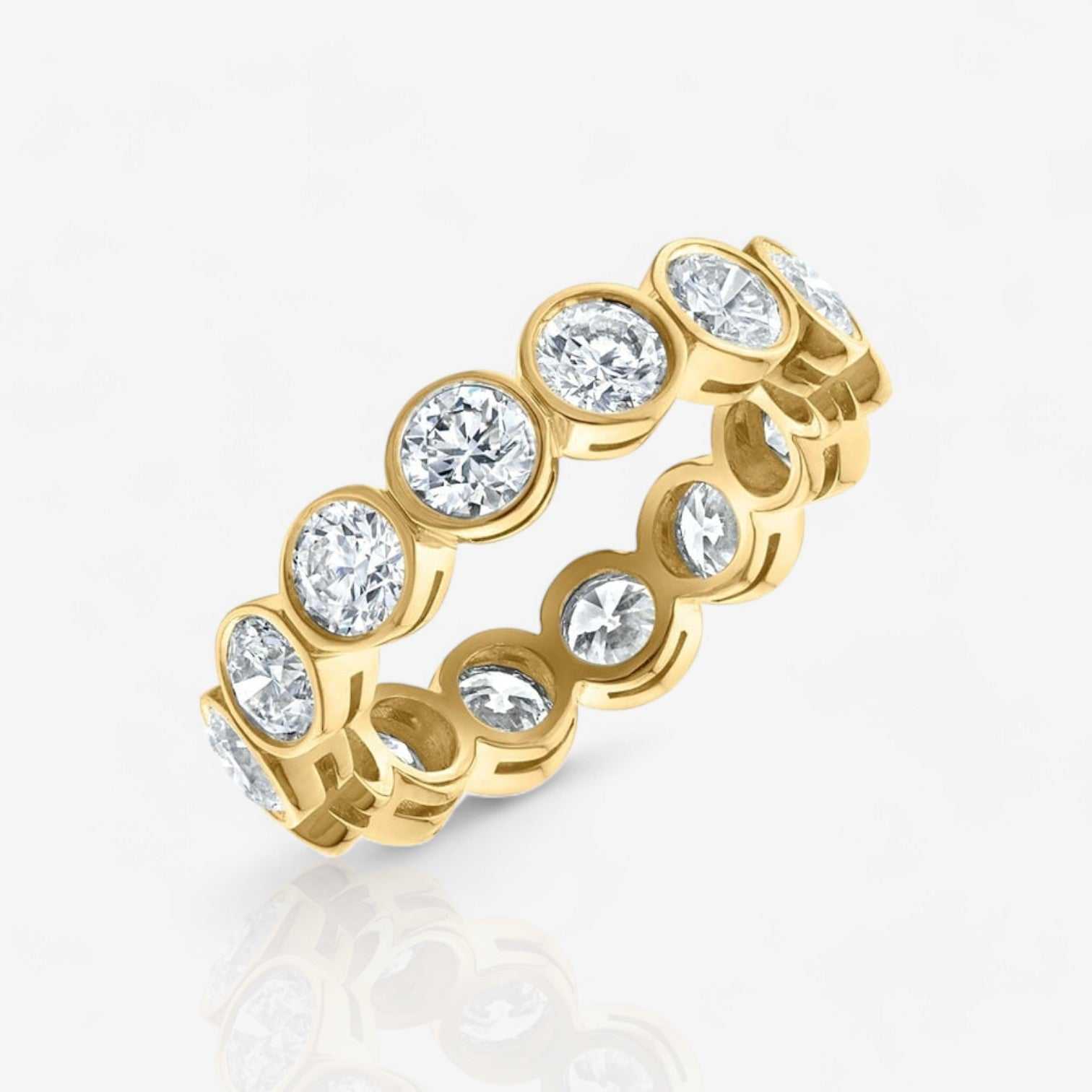 18kt yellow gold/4.00/3/3.5/4/4.5/5/5.5/6/6.5/7/7.5/8/8.5/9/9/5/10/front