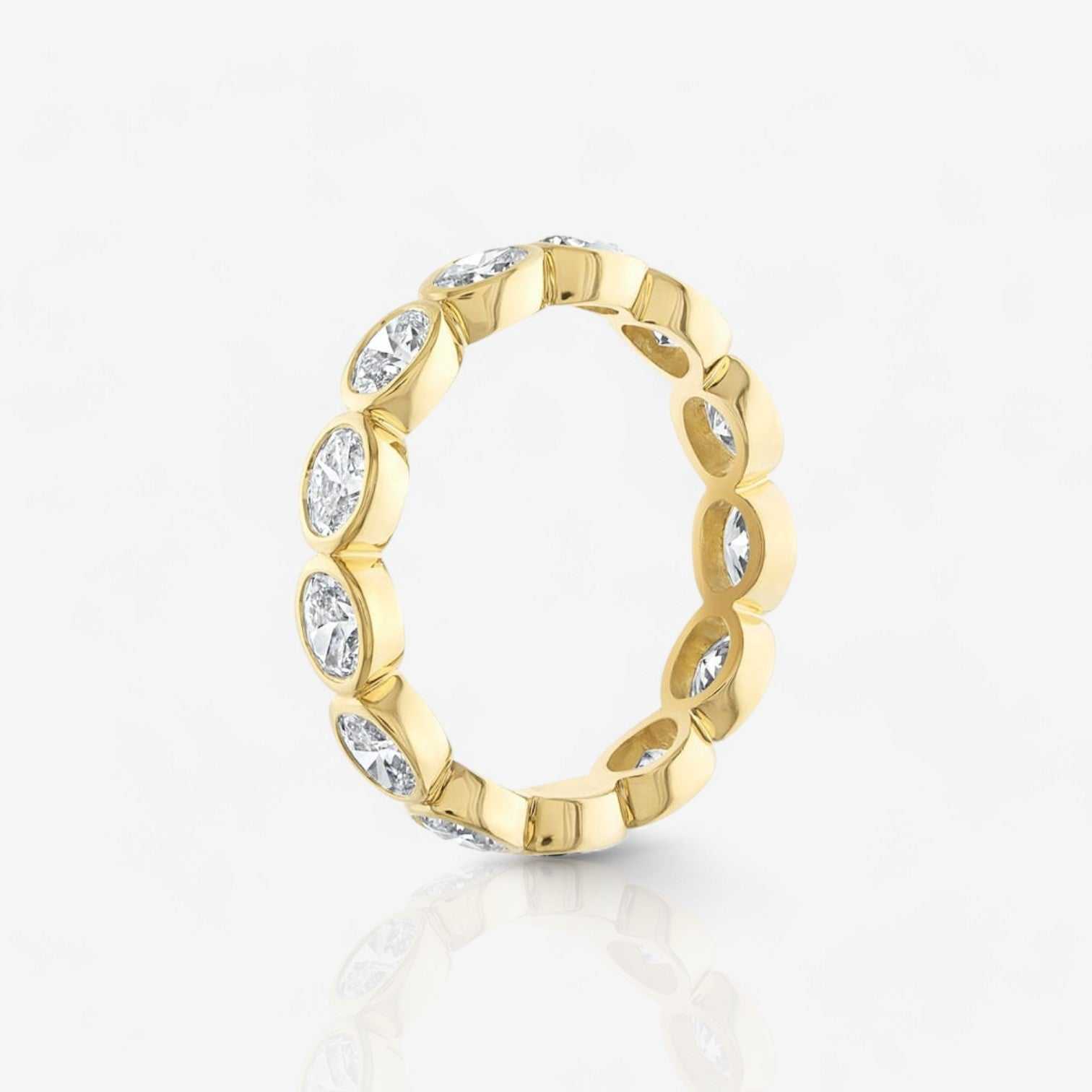 18kt yellow gold/2.00/3/3.5/4/4.5/5/5.5/6/6.5/7/7.5/8/8.5/9/9.5/10/front