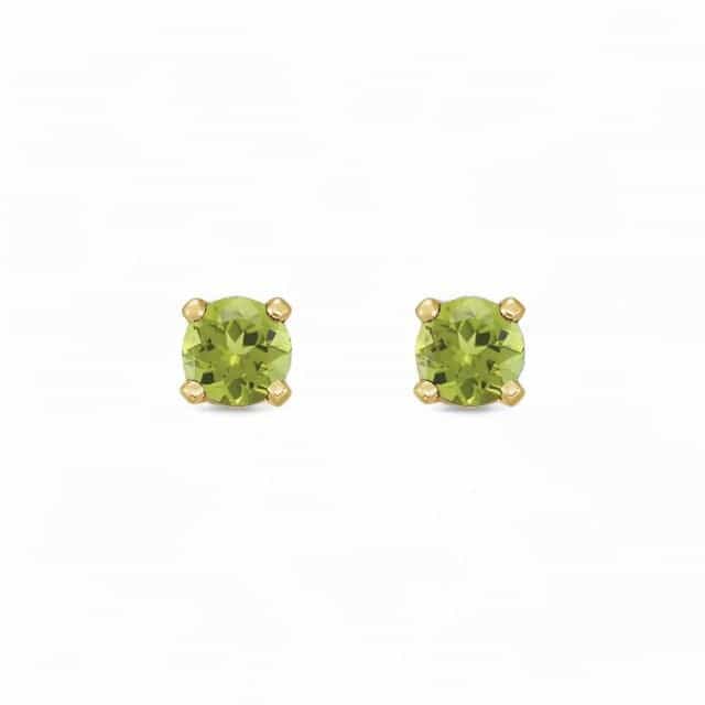 14kt yellow gold/August - Peridot/top