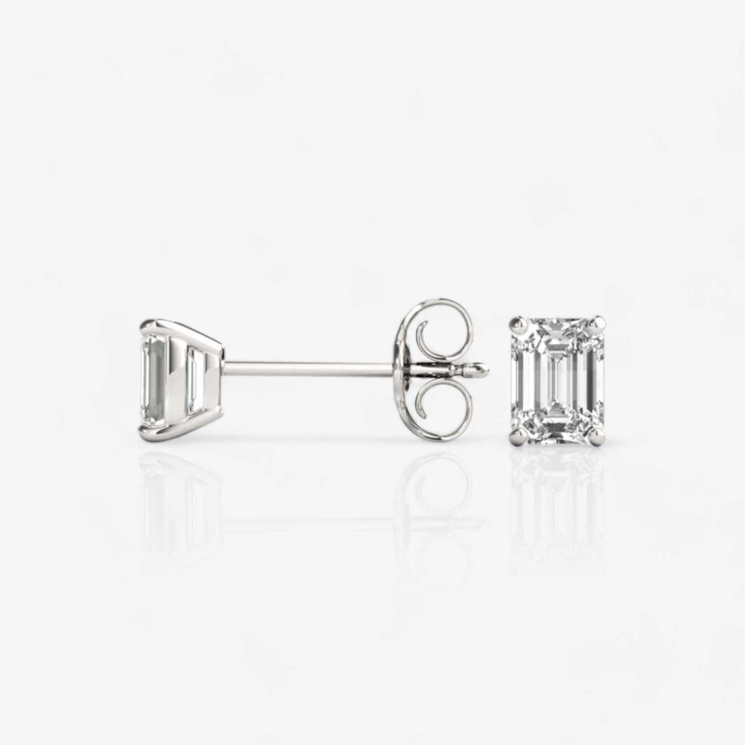 14kt white gold/18kt white gold/platinum/push-back/screw-back/jumbo-back/side