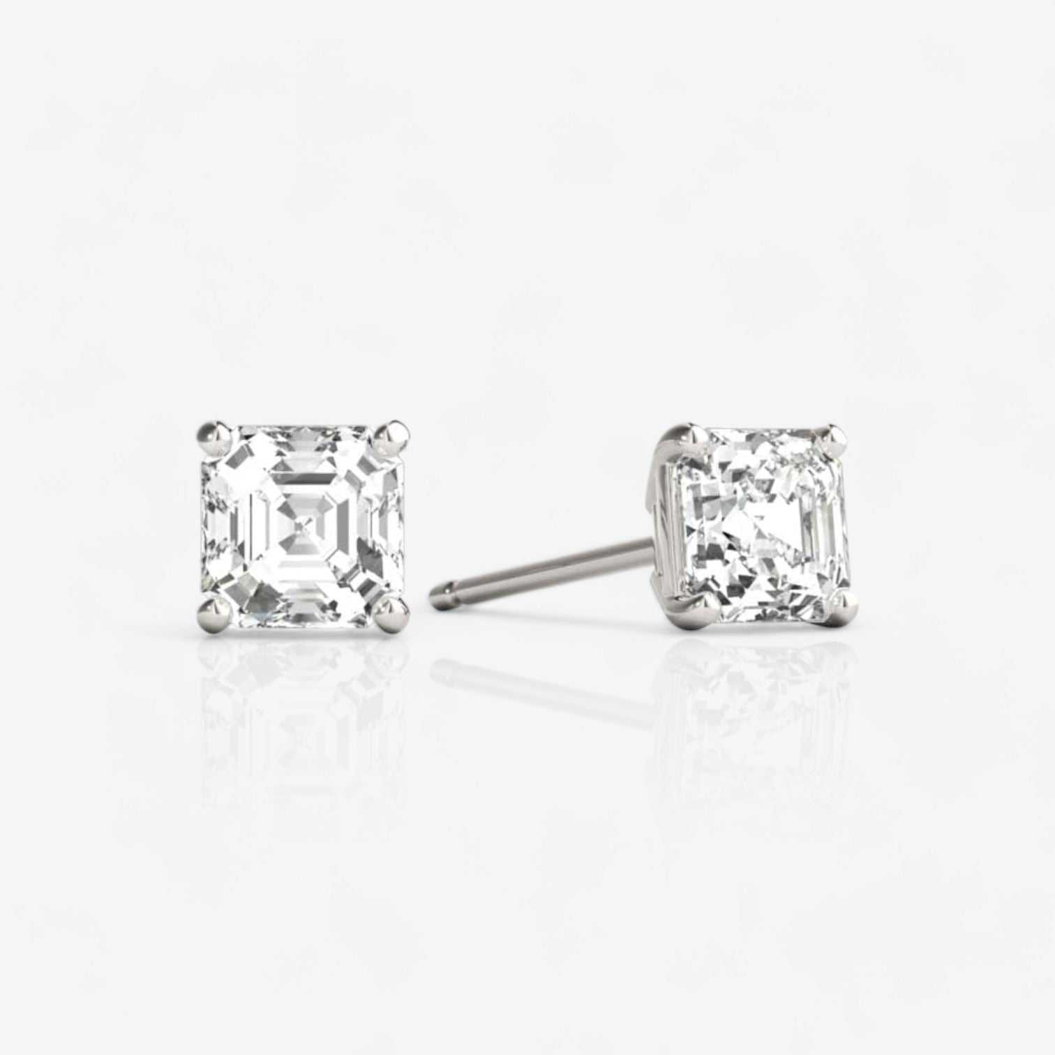 14kt white gold/18kt white gold/platinum/push-back/screw-back/jumbo-back/top