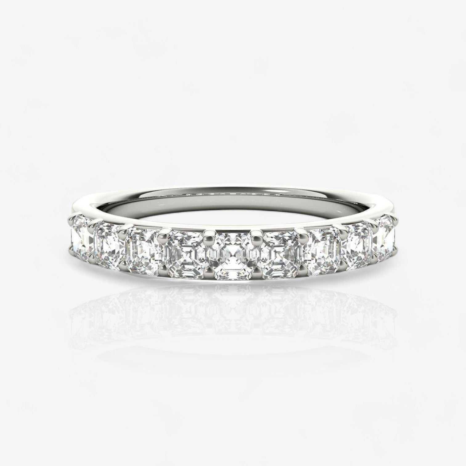 18kt White Gold/platinum/1.00 CTW/top