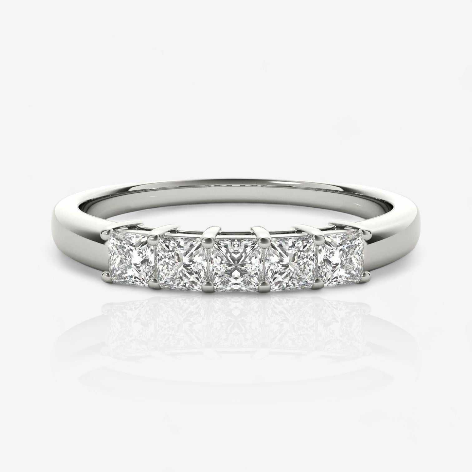 14kt white gold/18kt White Gold/platinum/0.50 CTW/top