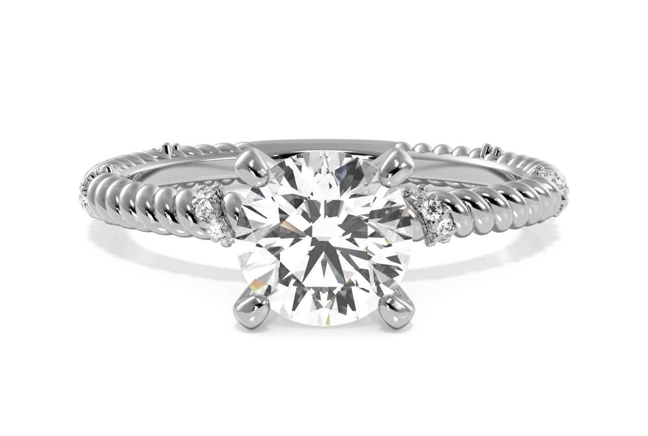 14kt white gold/18kt white gold/platinum/round/princess/cushion/top