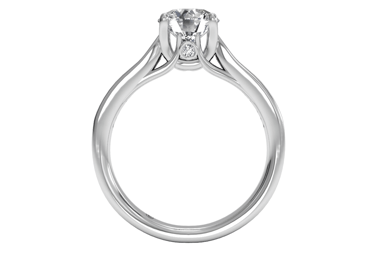 Platinum / Round / Front