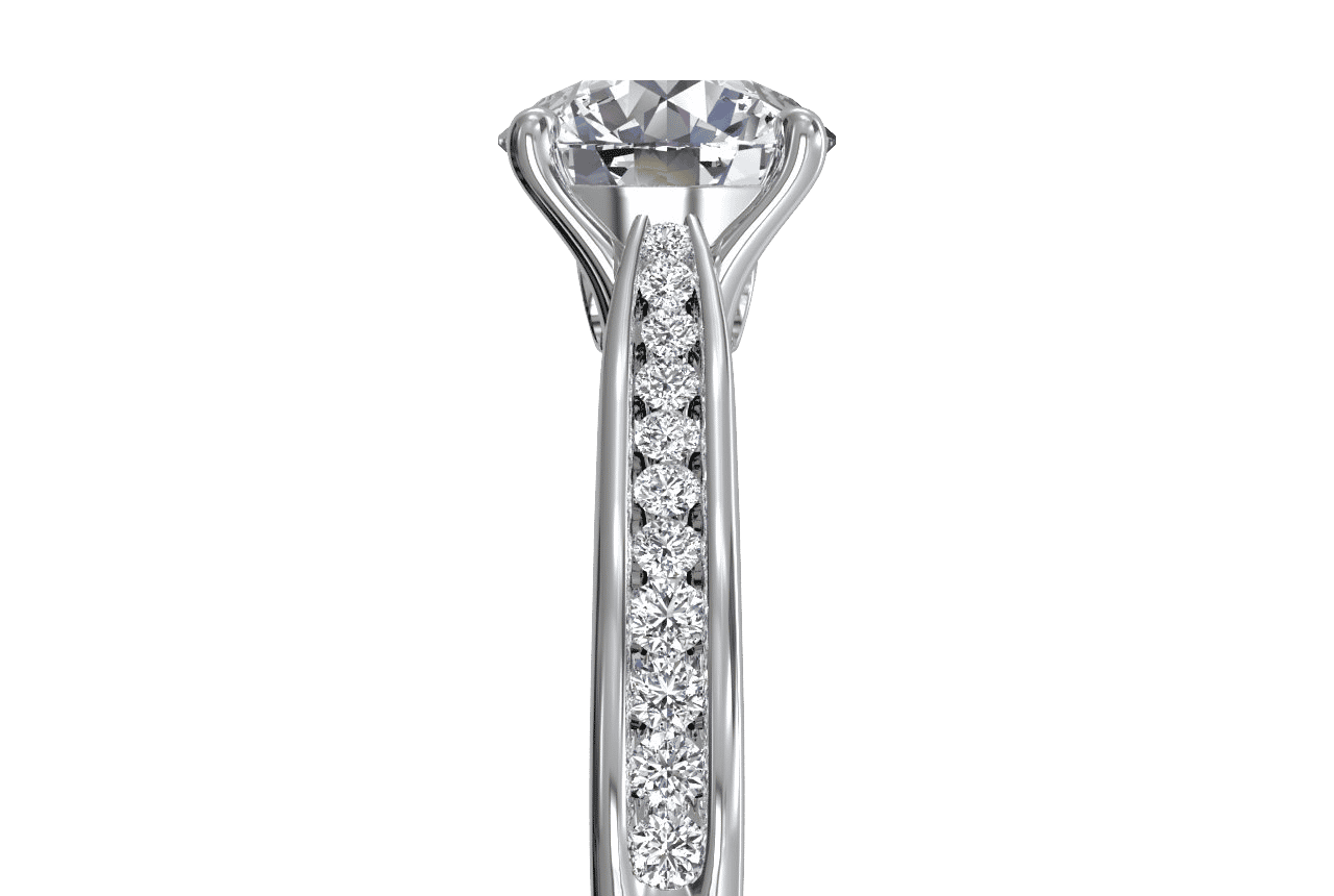 Platinum / Round / Side