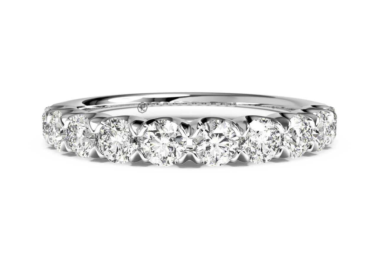 14kt white gold/18kt white gold/18kt rose gold/platinum/top