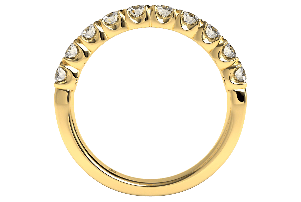18kt Yellow Gold/front