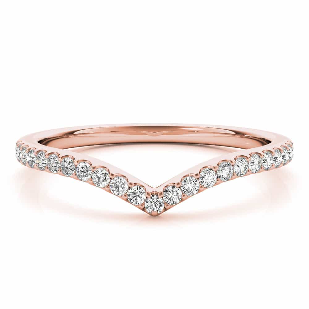 18kt rose gold/earth grown/lab grown/top