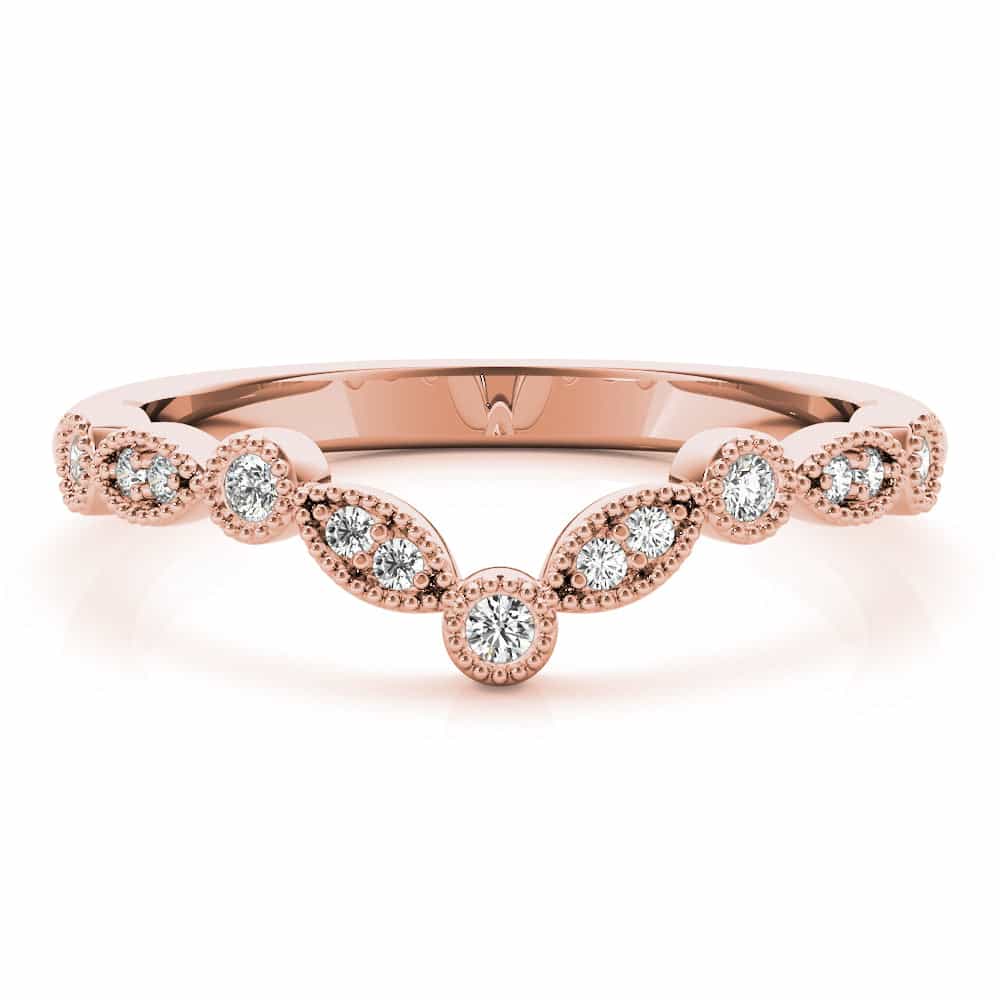 18kt rose gold/top