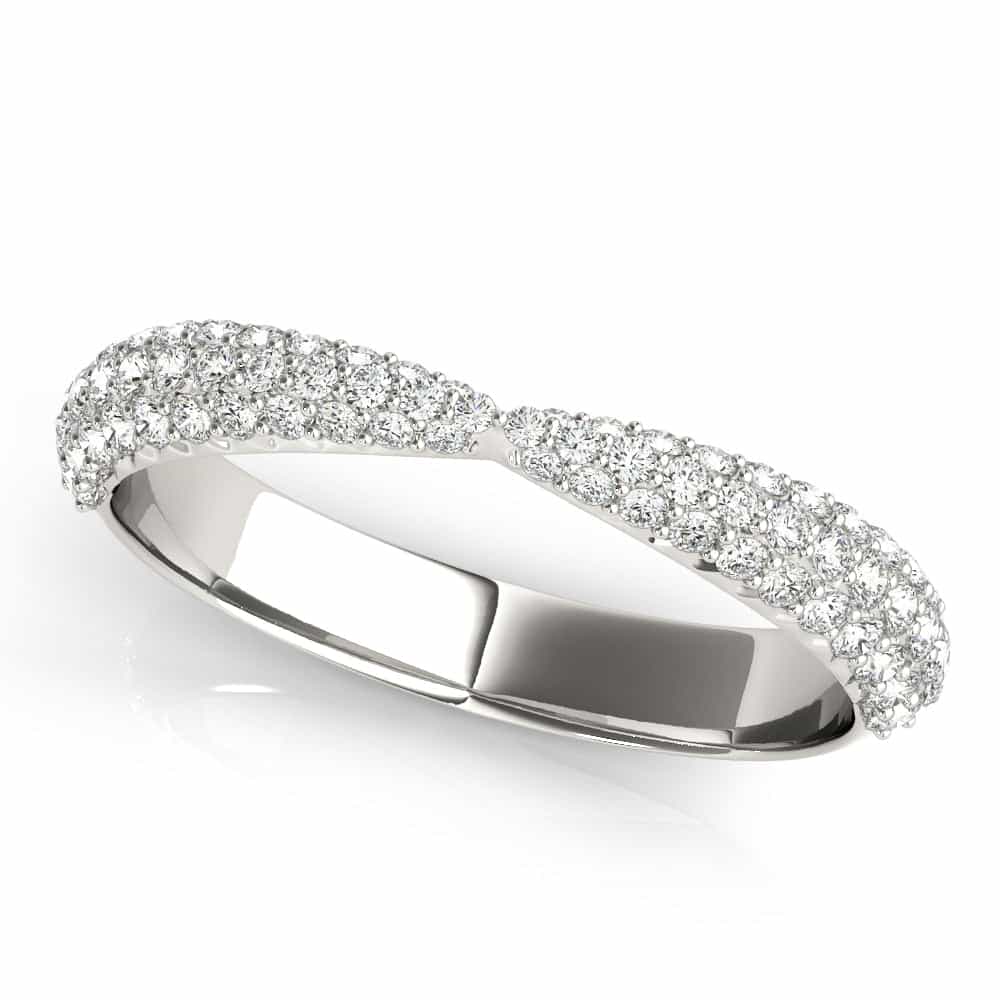 14kt white gold/18kt white gold/platinum/earth grown/lab grown/0.50 ctw/perspective