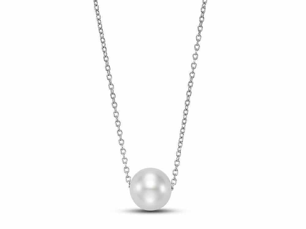 14kt white gold/top