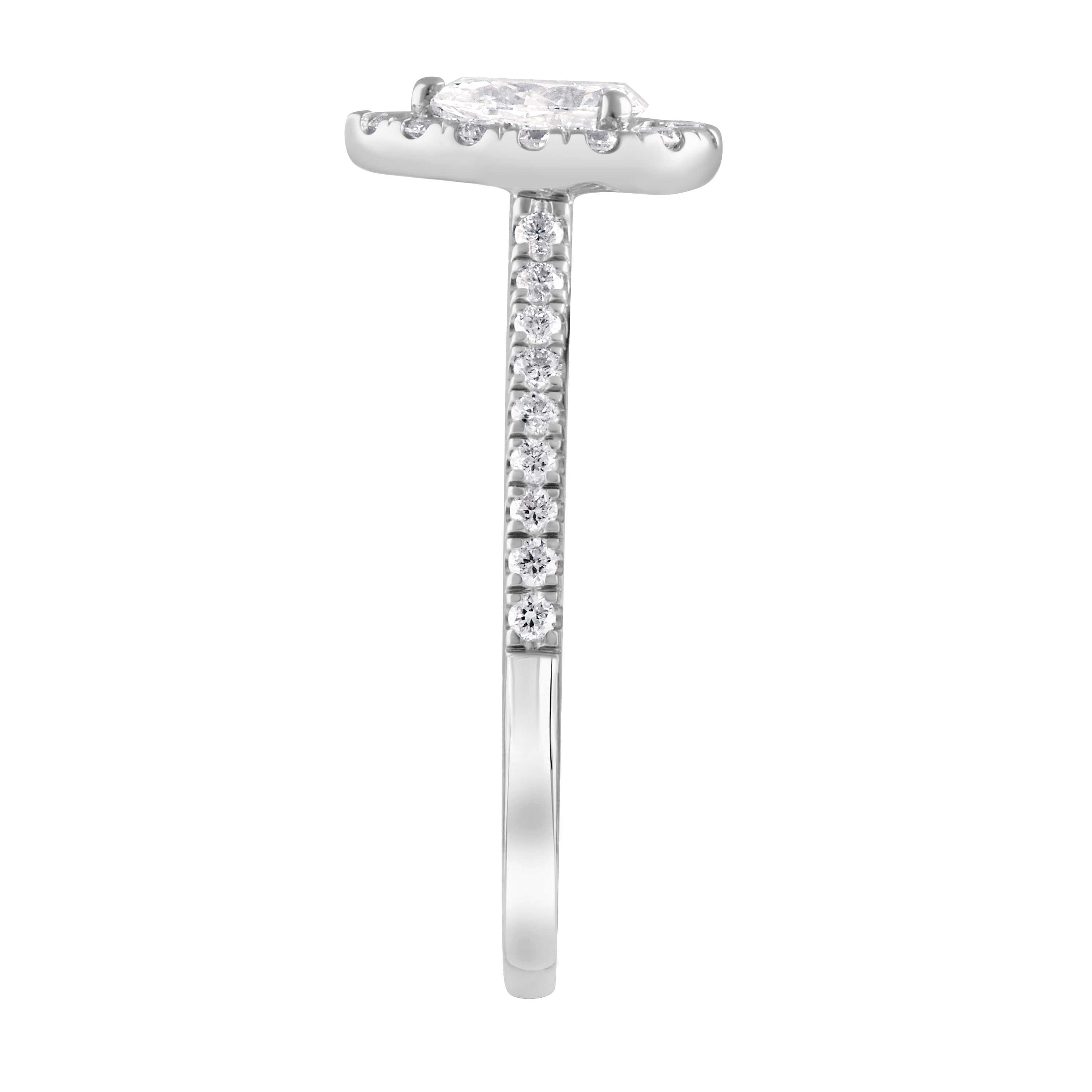 14kt white gold/pear/side2
