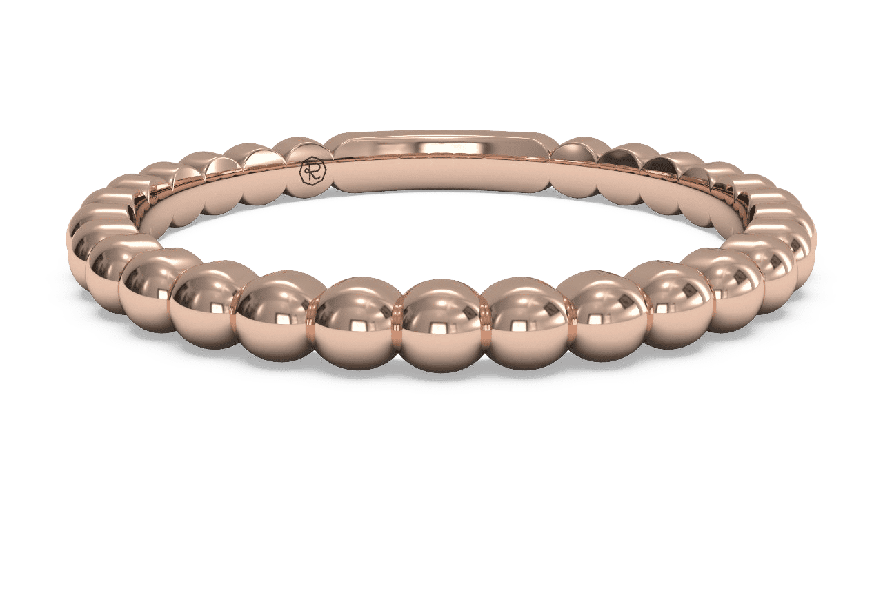 18kt rose gold/top