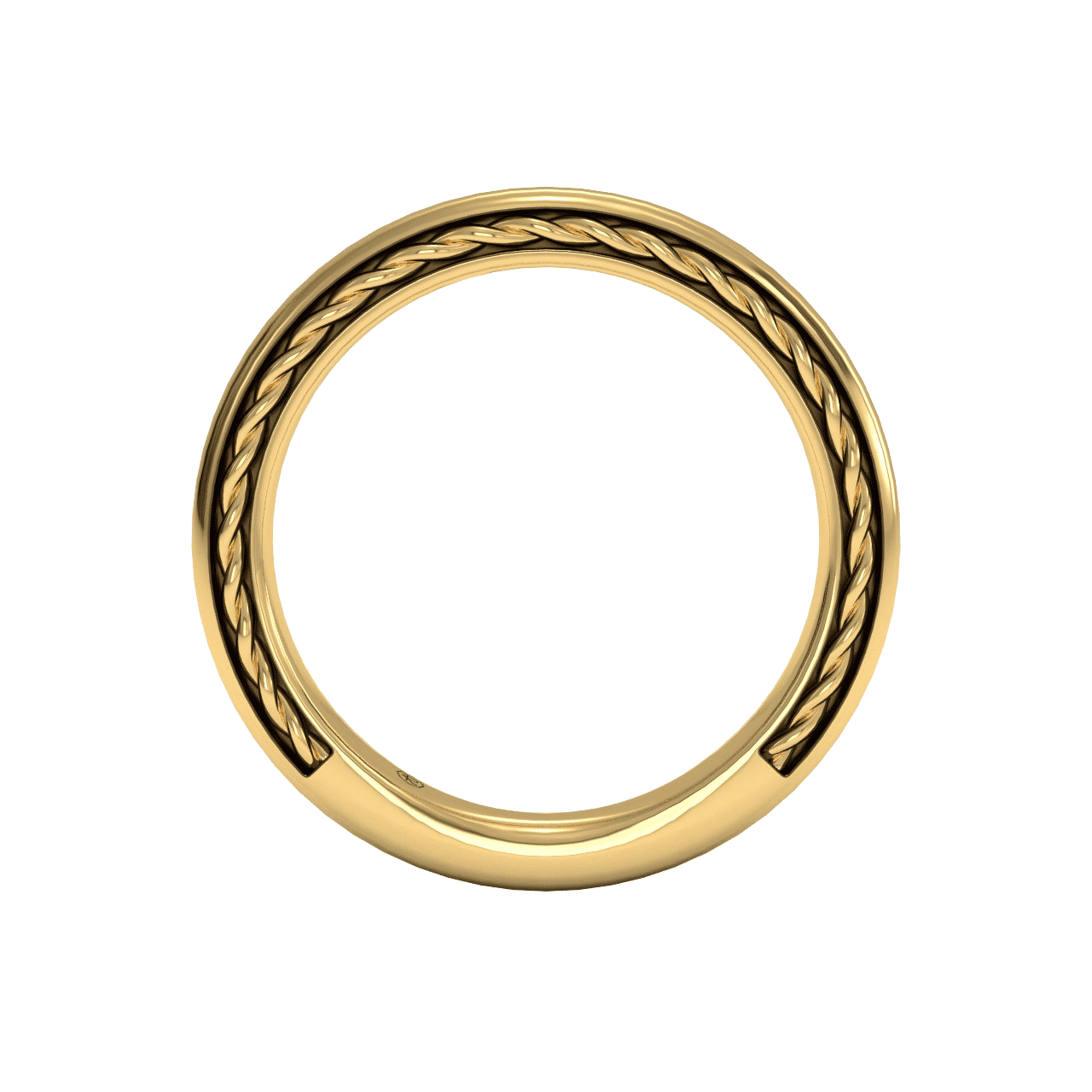 18kt Yellow Gold/front