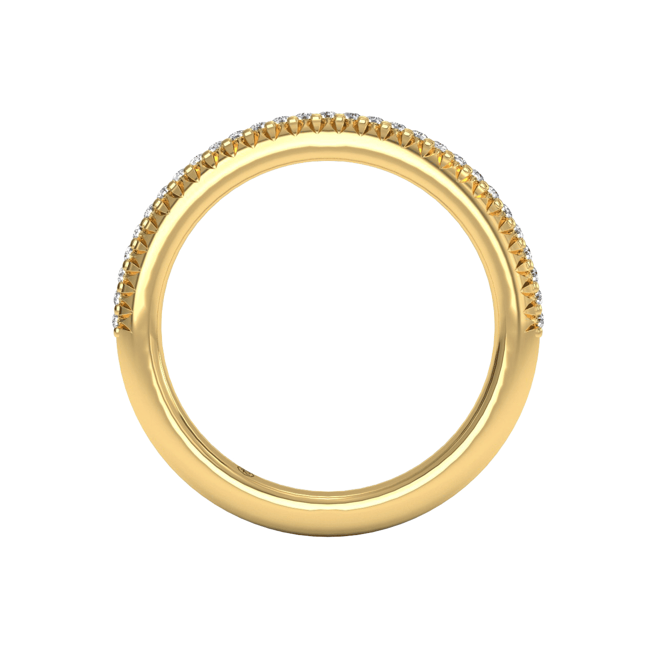 18kt Yellow Gold/front