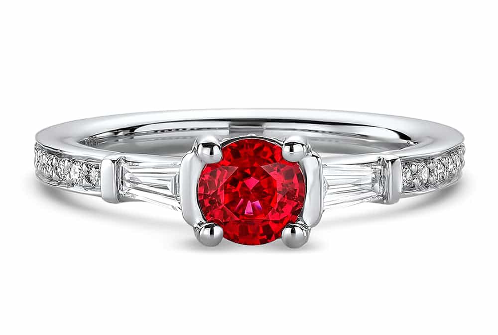 14kt White Gold/top