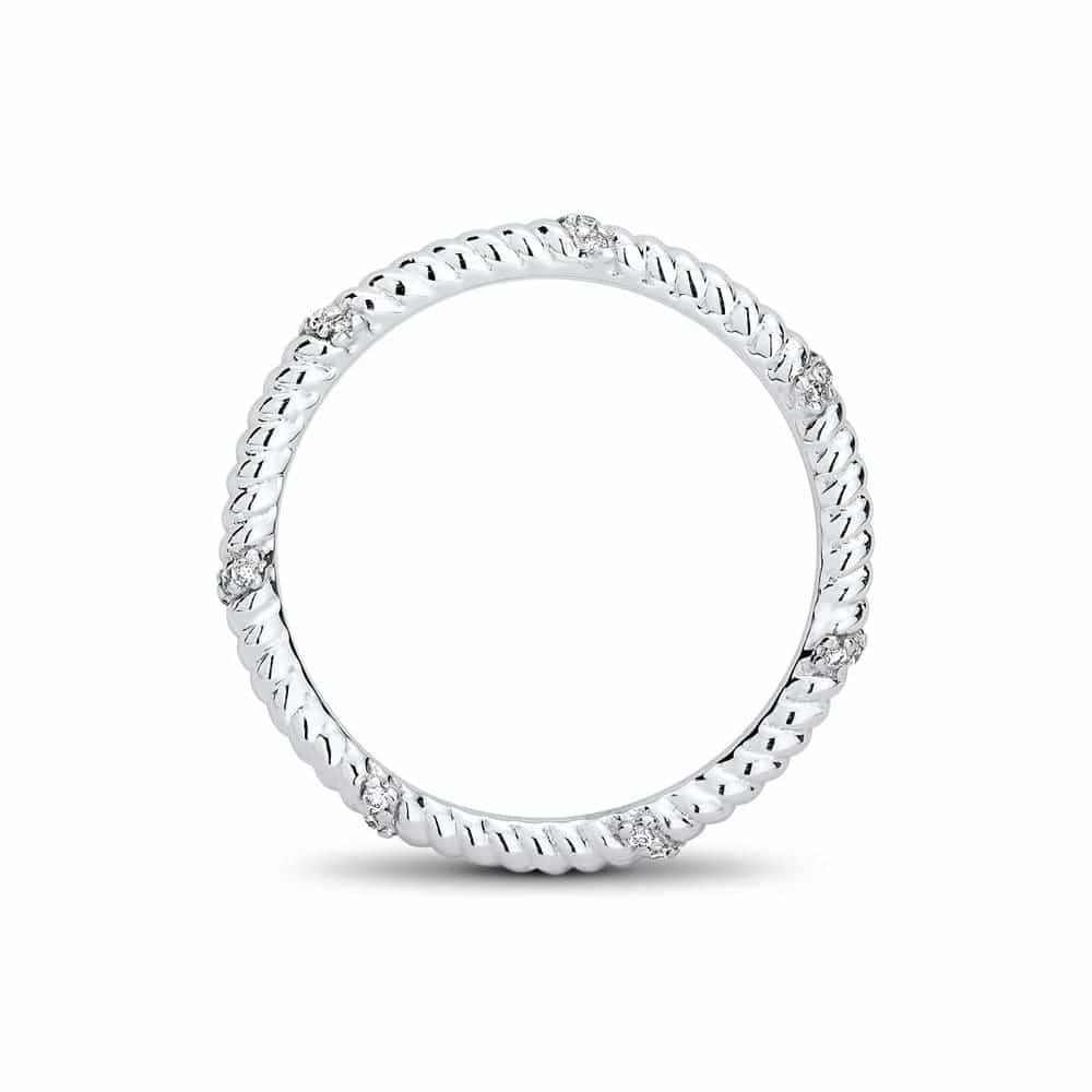 14kt White Gold/front