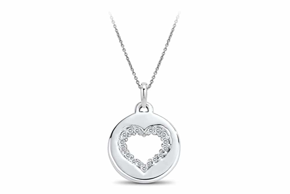 14kt White Gold/top