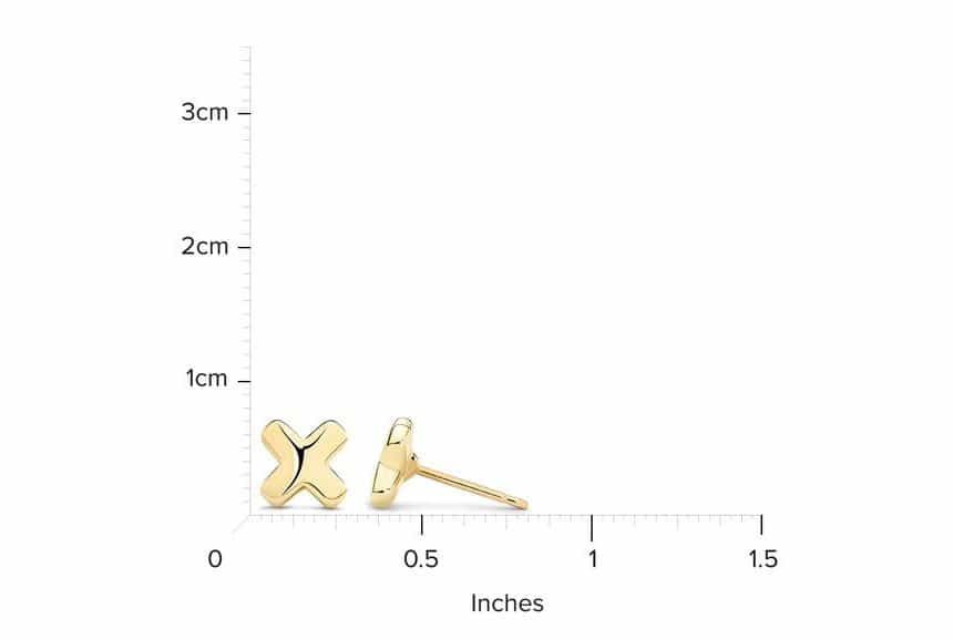 14kt Yellow Gold/measurement