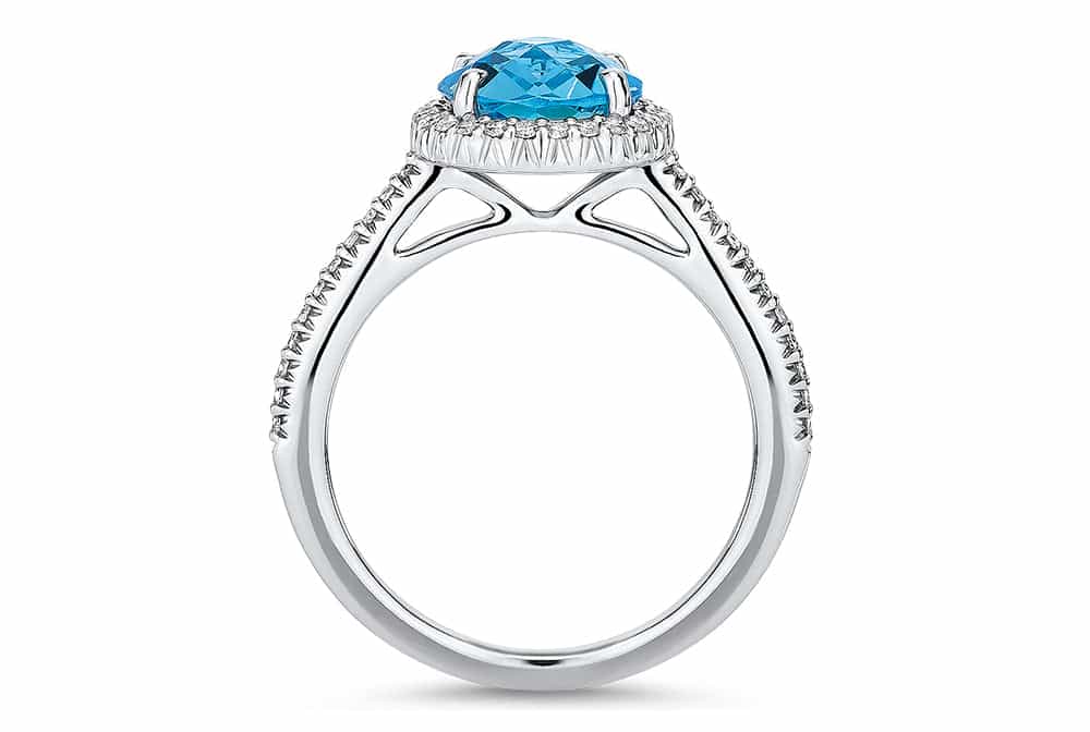 14kt White Gold/front