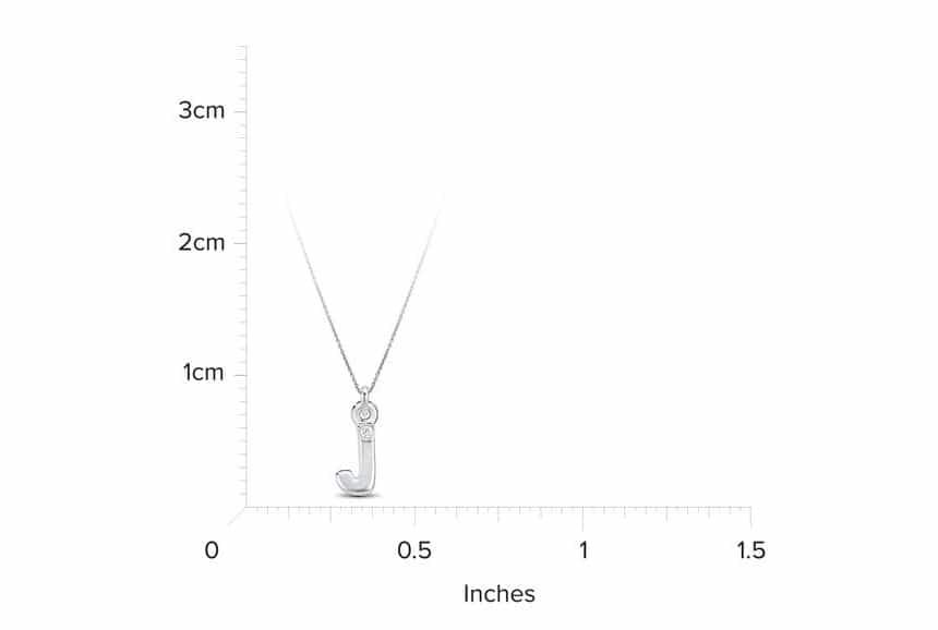 14kt White Gold/J/measurement