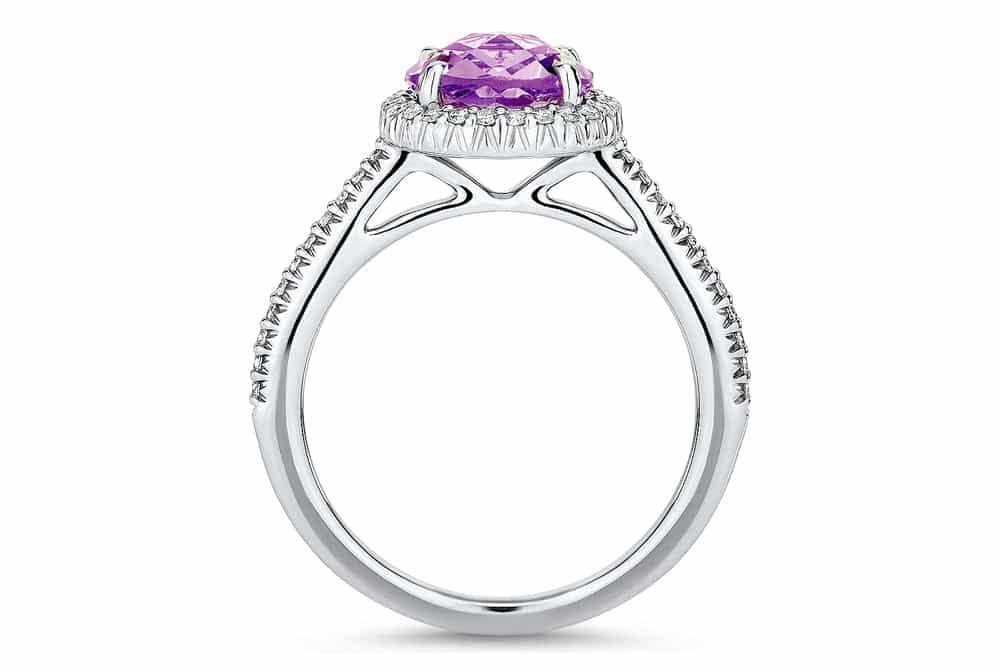14kt White Gold/front