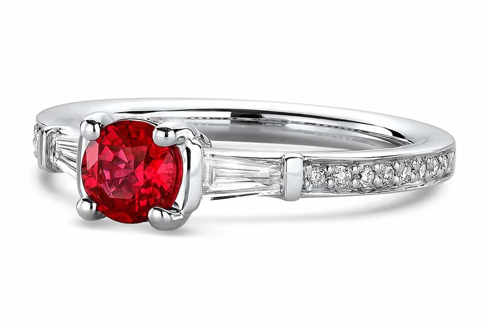 14kt White Gold/perspective