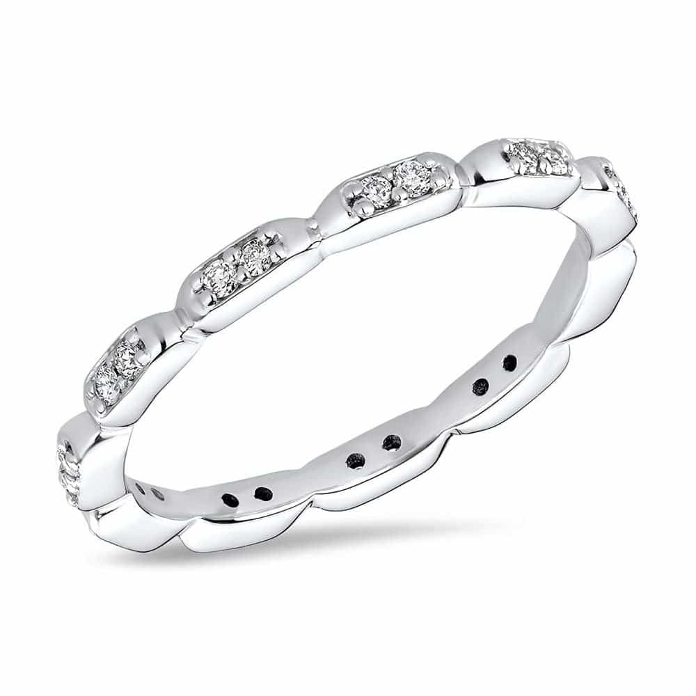 14kt White Gold/perspective