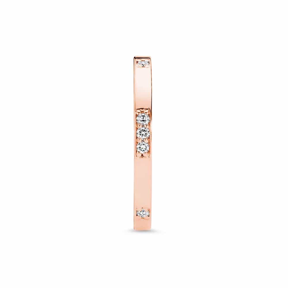 18kt Rose Gold/side