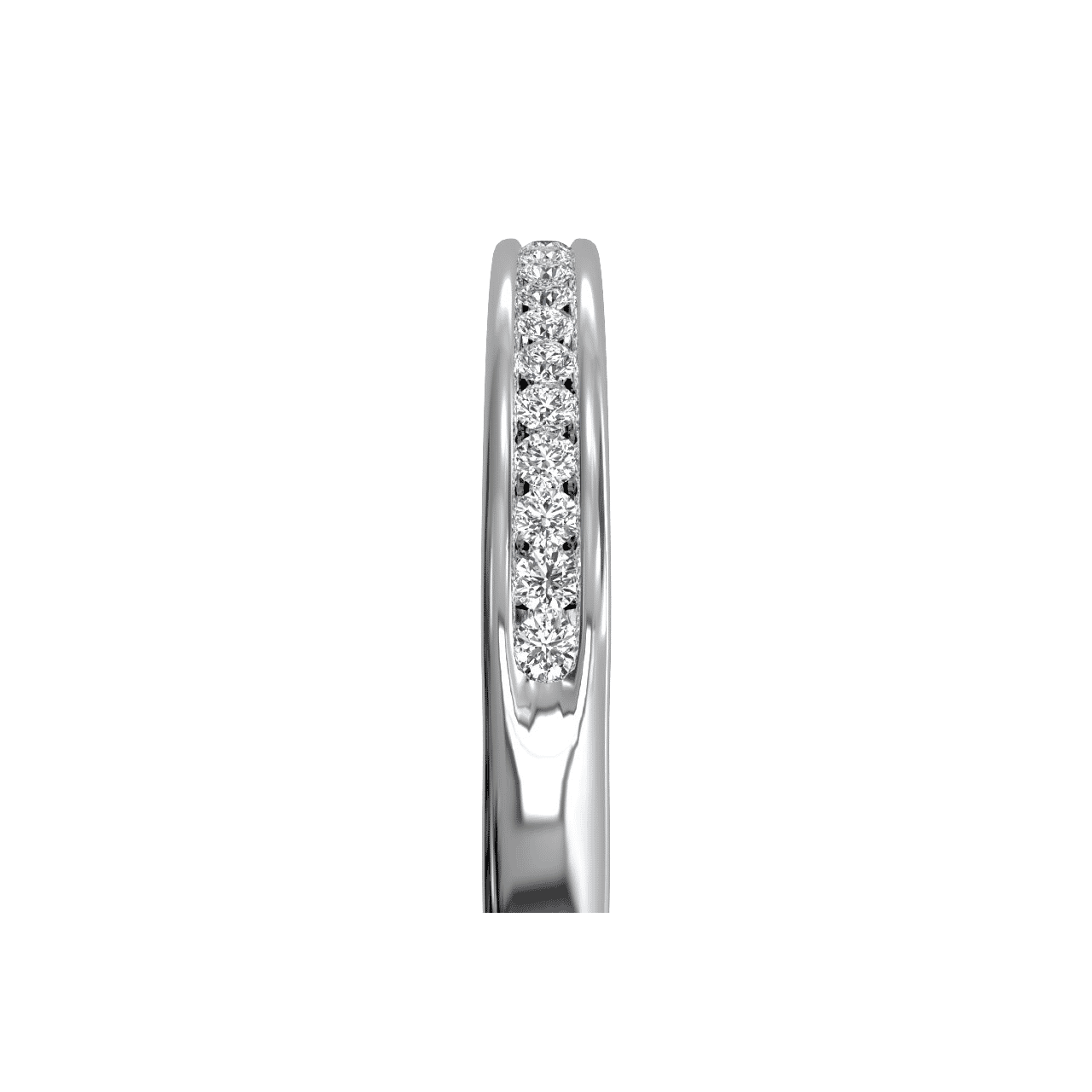 14kt White Gold/side