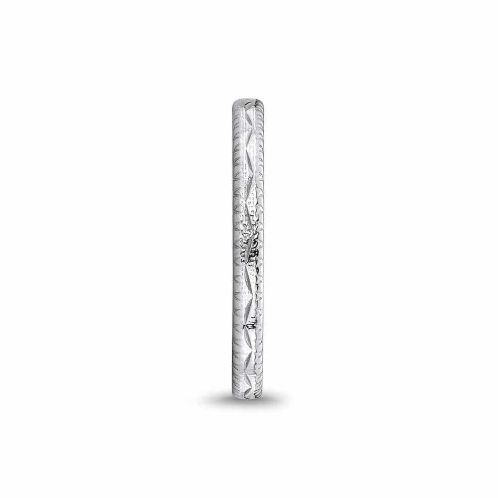 14kt White Gold/side