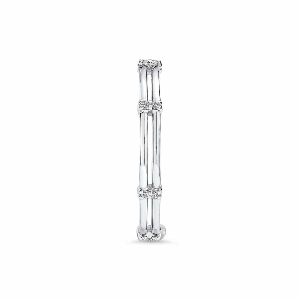14kt White Gold/side