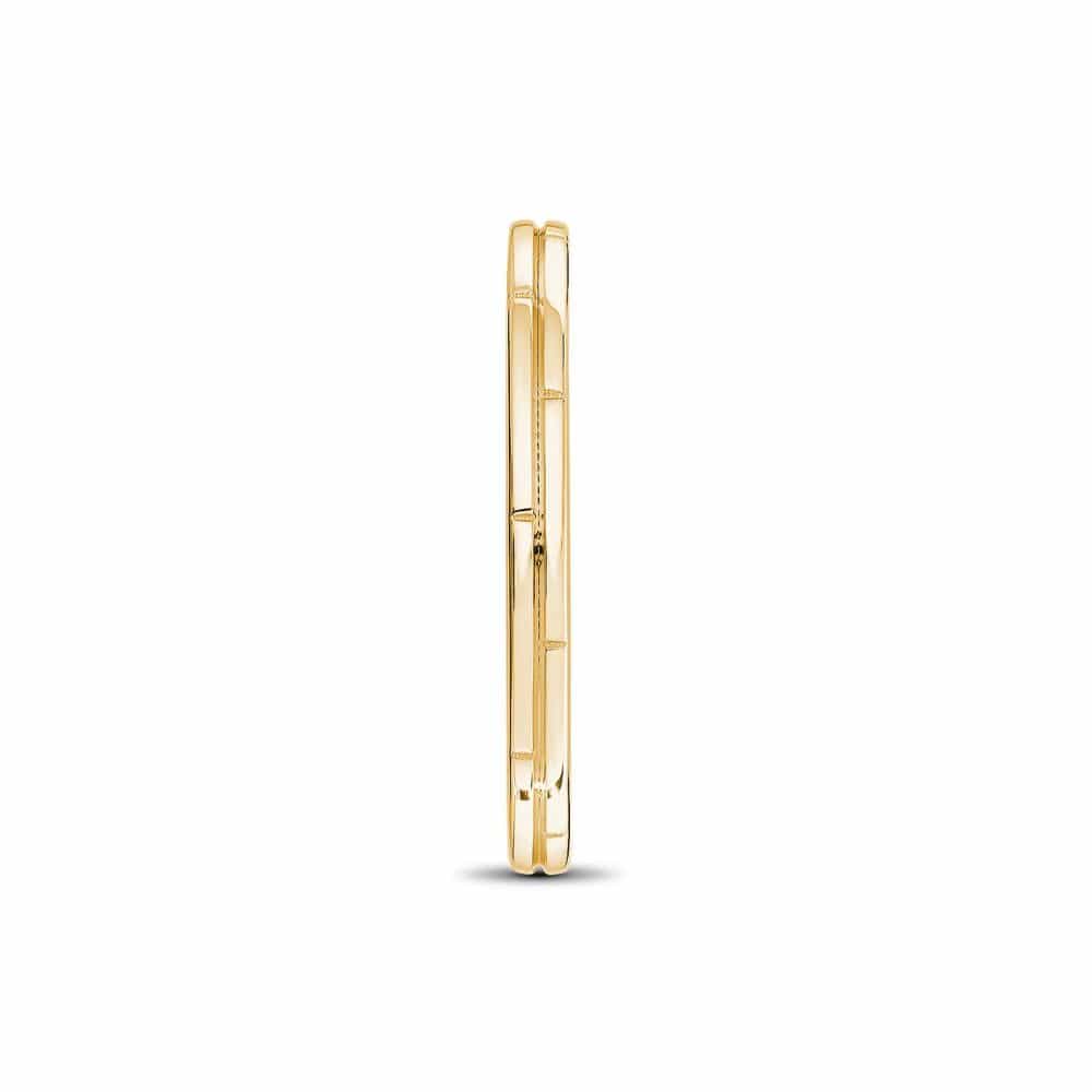 14kt Yellow Gold/side