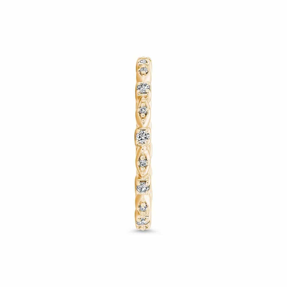 14kt Yellow Gold/side