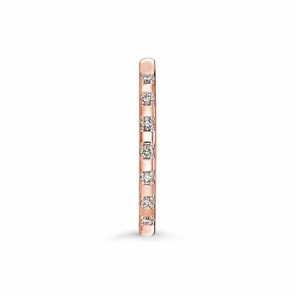 18kt Rose Gold/side