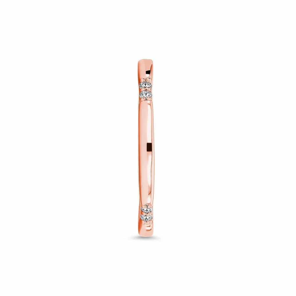 18kt Rose Gold/side