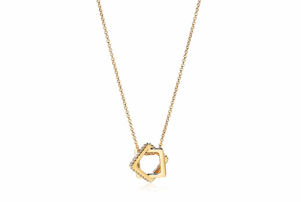 18kt yellow gold/side