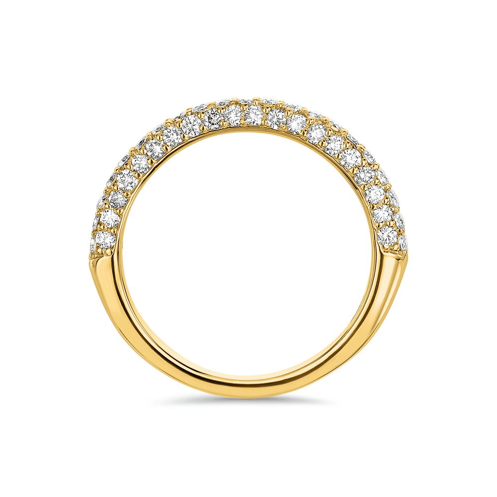 18kt Yellow Gold/side